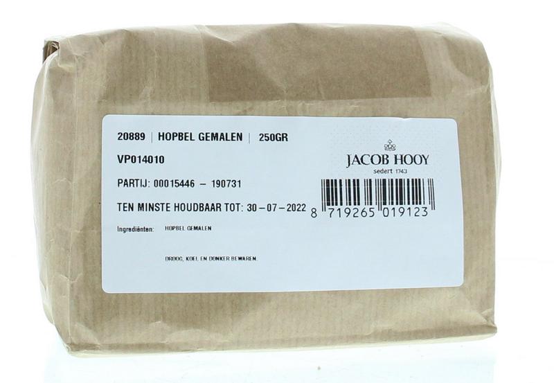 Jacob Hooy Hopbel gemalen 250 Gram