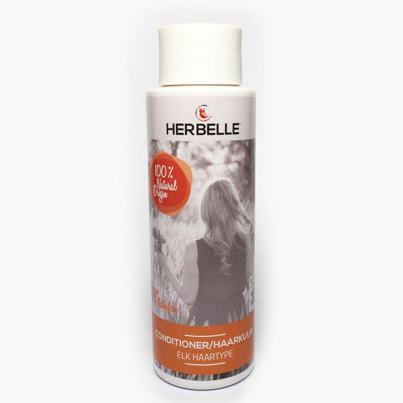 Herbelle Herbelle Conditioner hair treatment in a 500ml bottle, natural BDIH-certified hair care product for healthy hair.