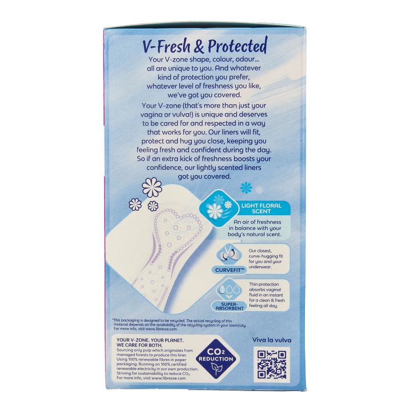 Libresse Inlegkruisjes daily fresh normaal deo fresh 32 Stuks