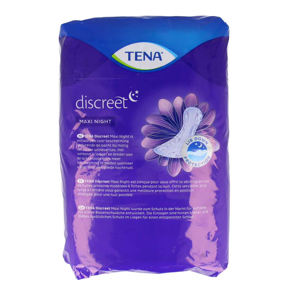 Tena Lady Discreet Maxi Night incontinence pads, 12-pack, with discreet design for overnight protection