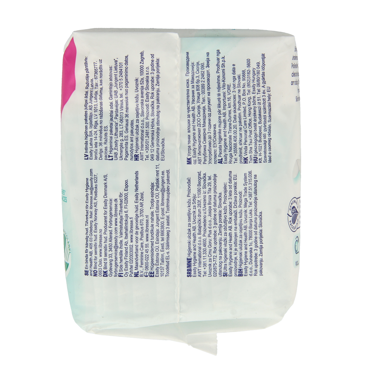 Libresse Maandverband pursens ultra normaal 12.00 Stuks