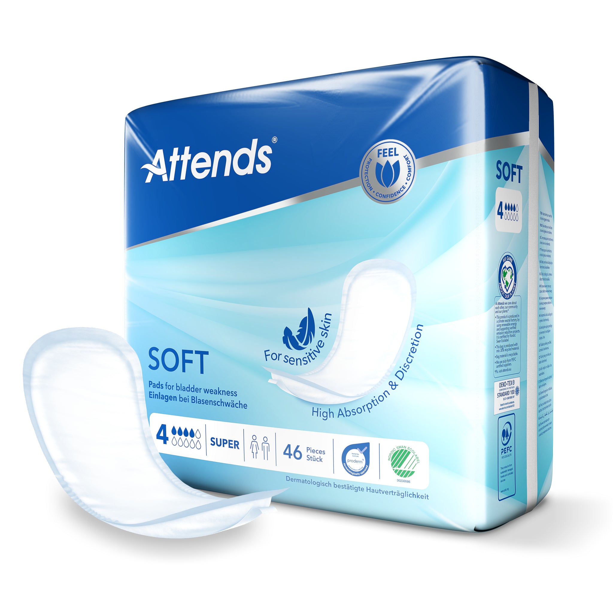 Attends Inlegger soft super 4 46 Stuks