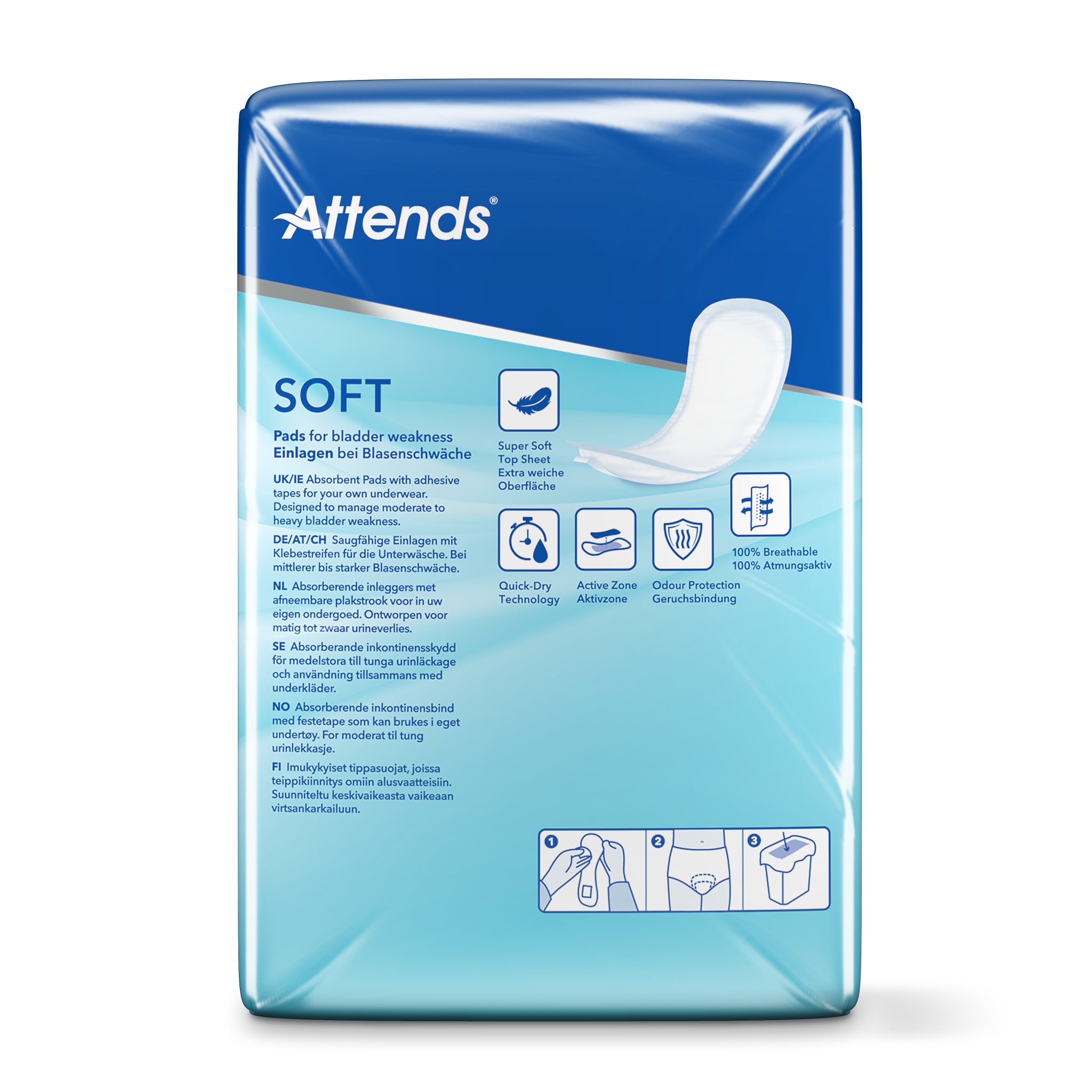 Attends Inlegger soft 6 38 Stuks