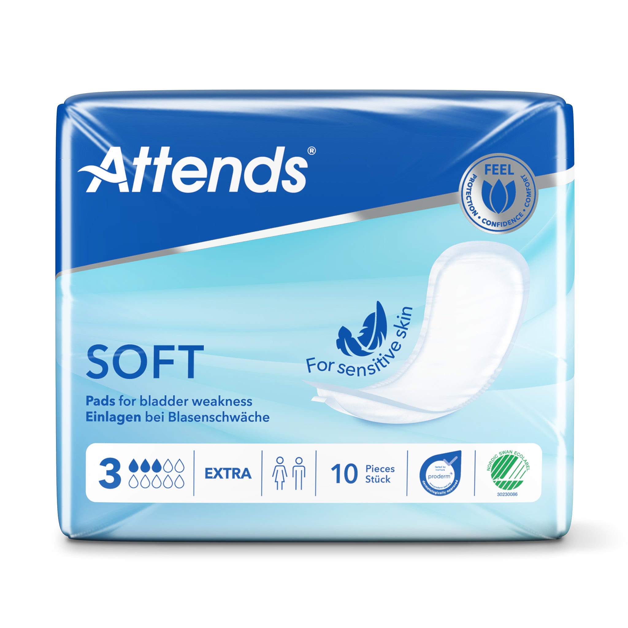 Attends Inlegger soft extra 3 10.00 Stuks