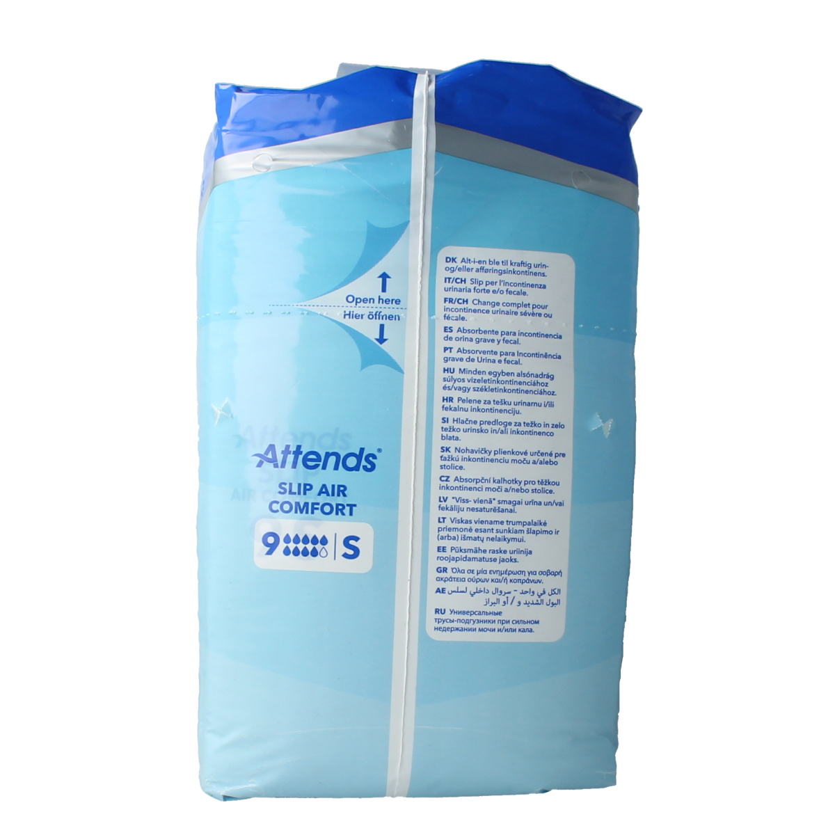 Attends Slip air comfort 9 S 21.00 Stuks