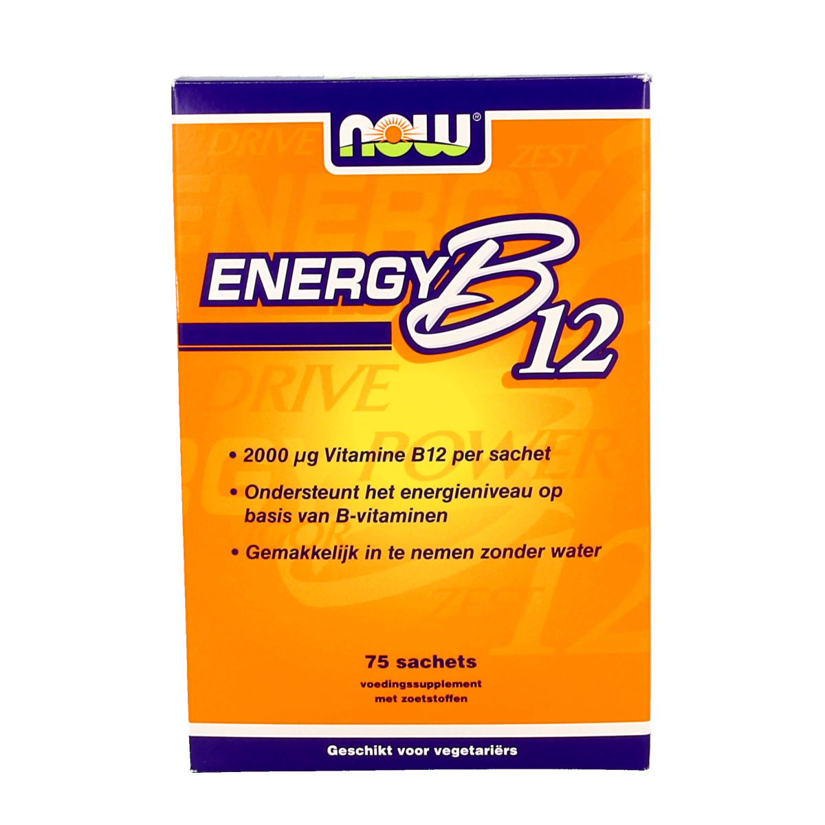NOW Energy B12 2000mcg 75.00 Sachets
