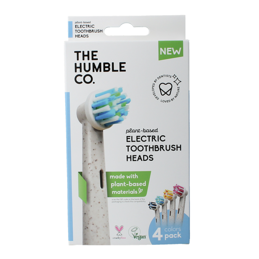 The Humble Co Opzetborstels plantbased 4.00 Stuks