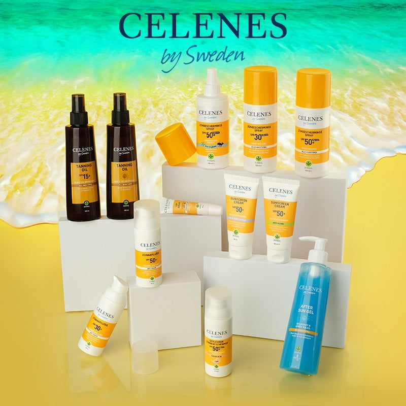 Celenes Herbal sunscreen spray lotion all skintypes SPF30+ 150 Milliliter
