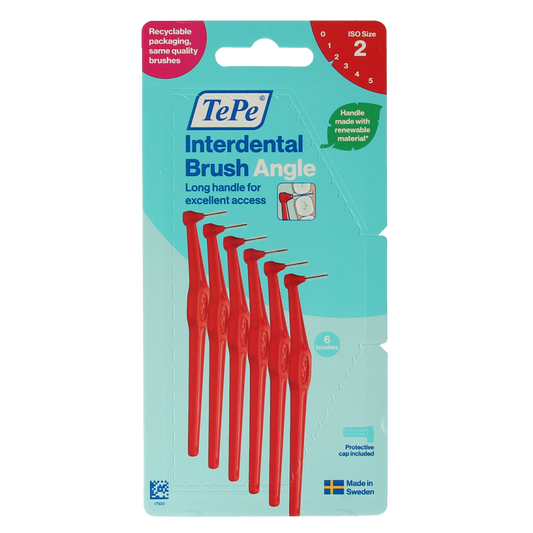 TePe Interdentale ragers original rood 0,5mm maat 2 6.00 Stuks