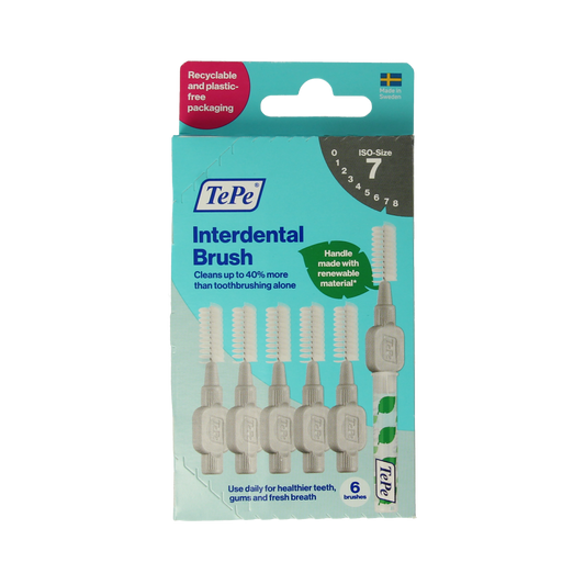 TePe Interdentale ragers original grijs 1.3mm maat 7 6.00 Stuks
