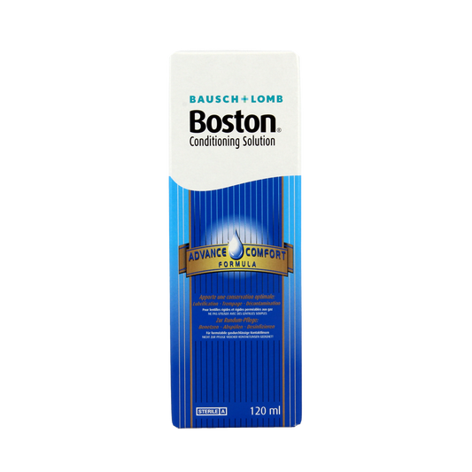 Bausch & Lomb Boston solutions lenzenvloeistof harde lenzen 120.00 Milliliter