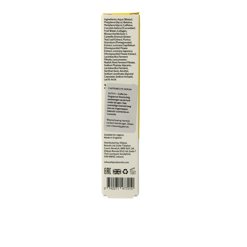 Q+A Caffeine eye serum 15 Milliliter