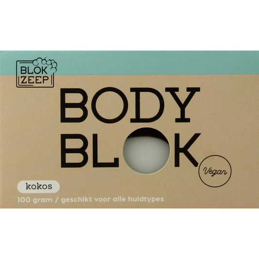 Blokzeep Body bar kokos 100.00 Gram