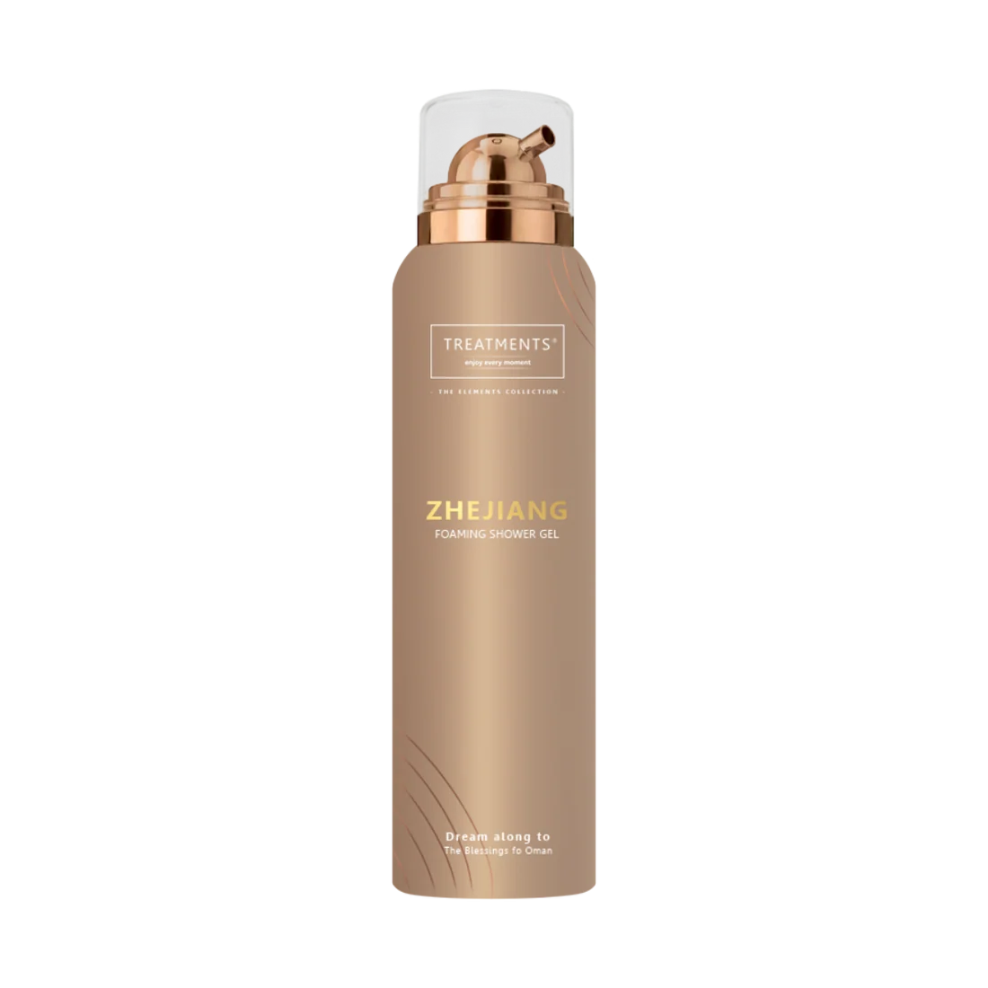 Treatments Foaming Shower Gel Zhejiang, 200 ml, lichaamsverzorging productfles