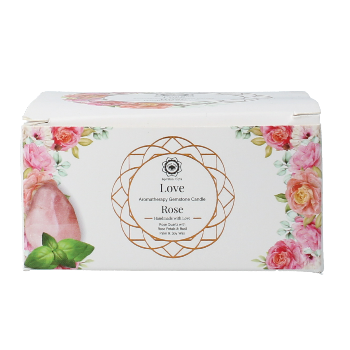 Bolsius Gemstone candle love rose 70.00 Gram