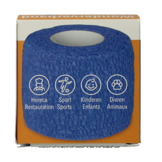 ABC Wonderverband Wonderverband blauw 4.5m x 5cm 1 Stuks