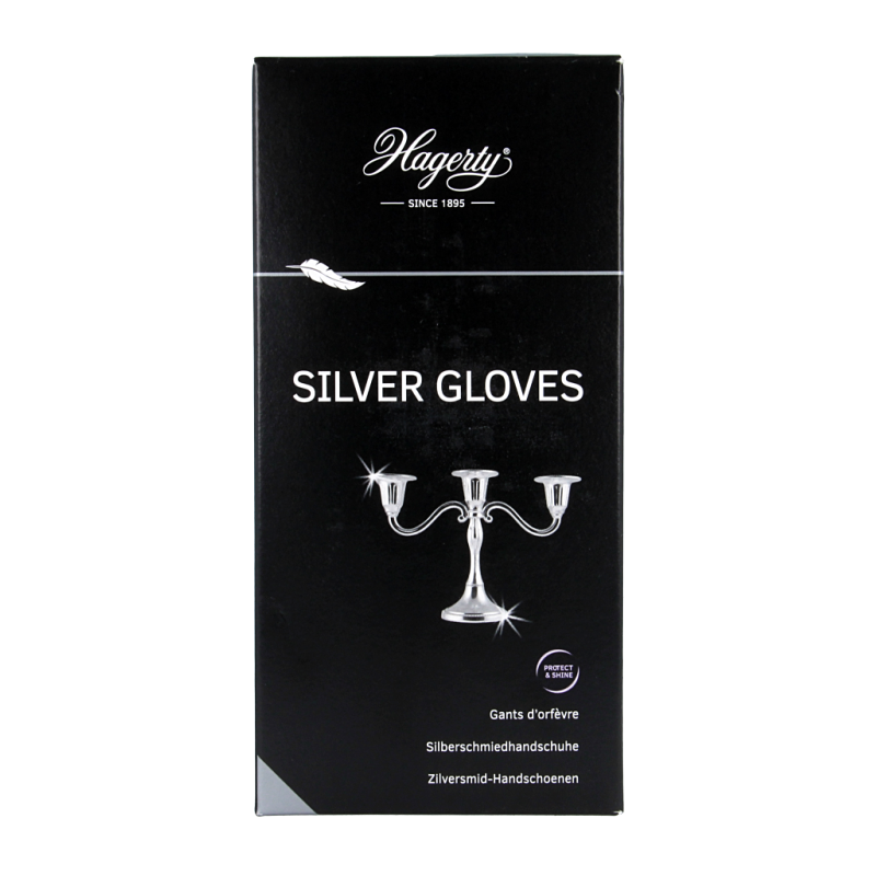 Hagerty Silver gloves 1 Paar