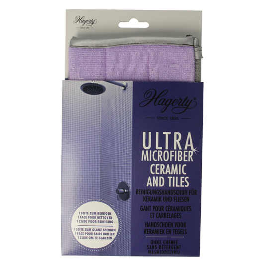 Hagerty Microfiber gloves ceramic & tiles 1.00 Stuks