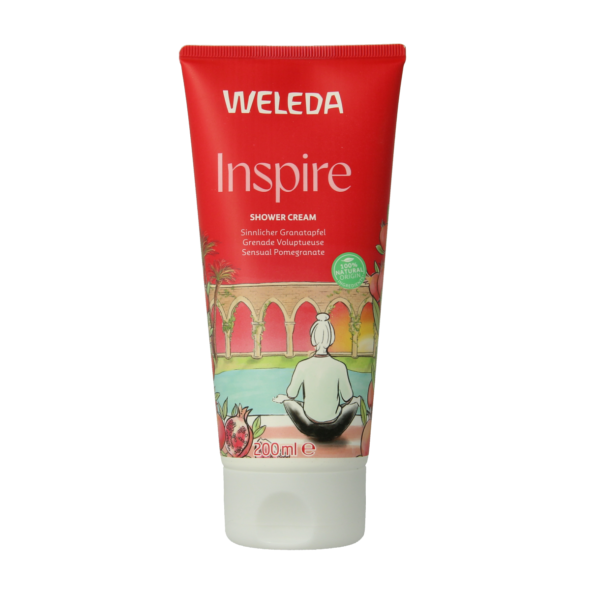Weleda Inspire douchecreme 200.00 Milliliter