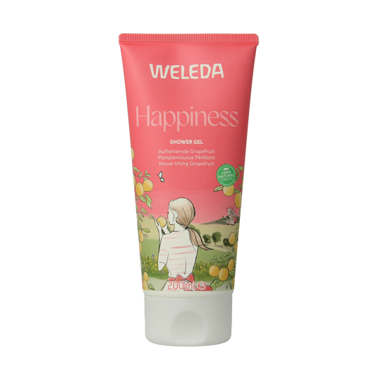 Weleda Happiness douchegel limited edition 200.00 Milliliter