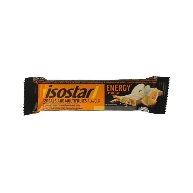 Isostar Energy sport bar cereals & multifruits single 40 Gram