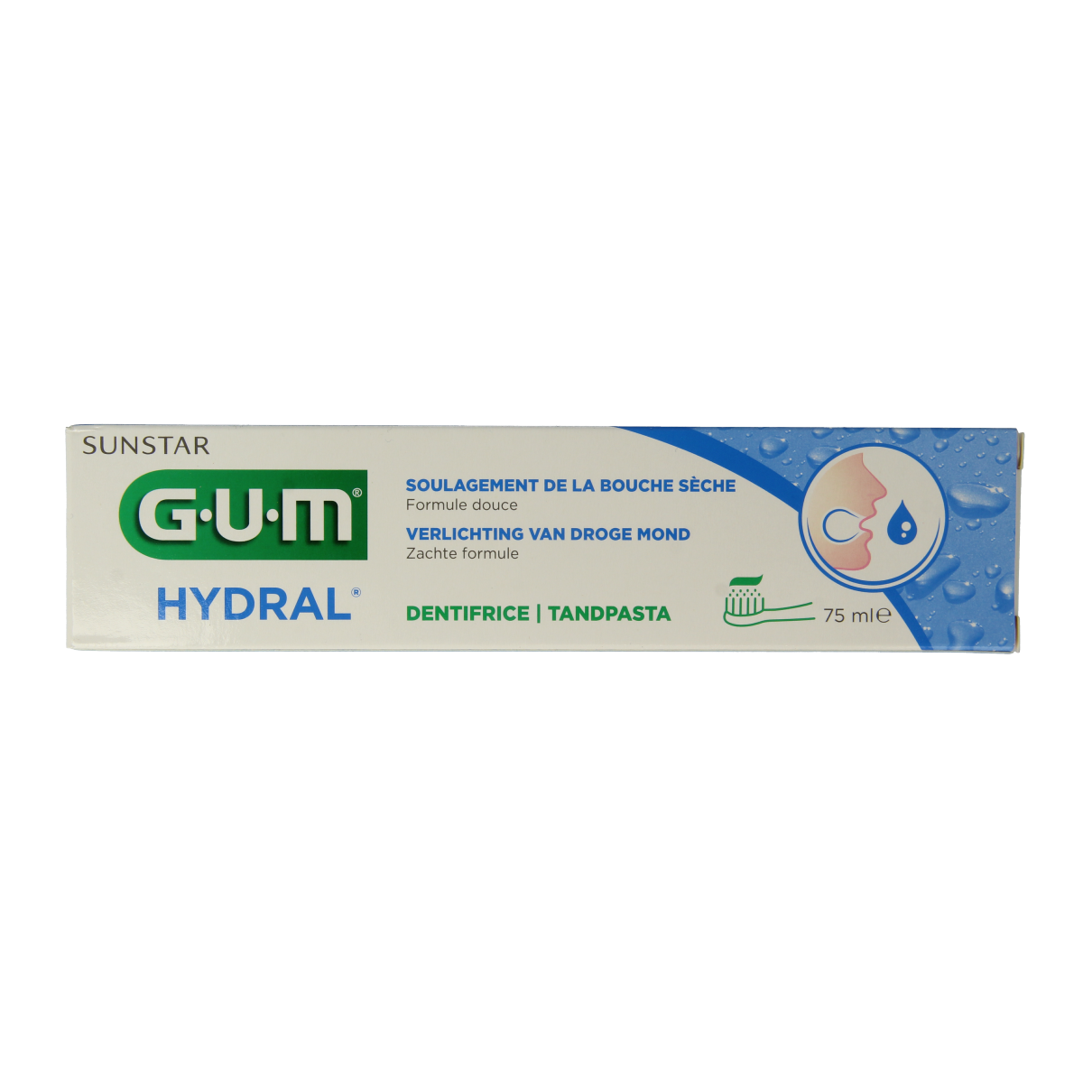 GUM Hydral tandpasta 75.00 Milliliter