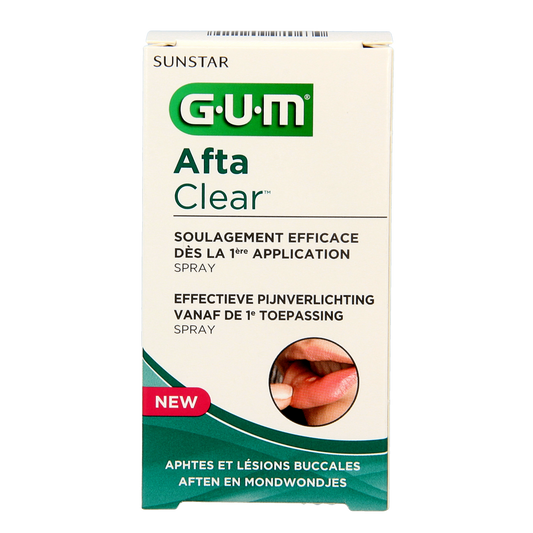 GUM Aftaclear spray 15.00 Milliliter