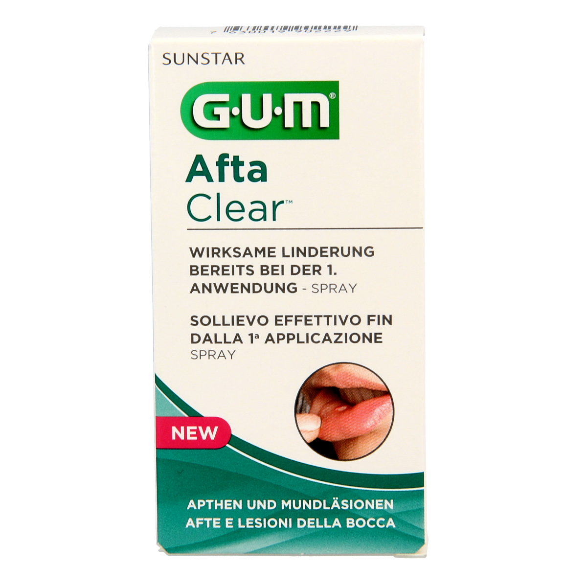 GUM Aftaclear spray 15.00 Milliliter