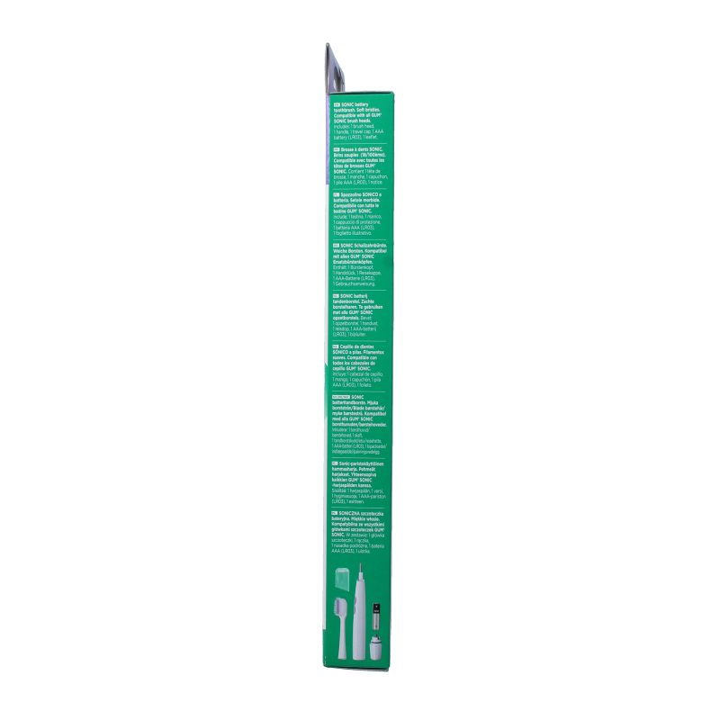 GUM Sonic ortho batterij tandenborstel 1 Stuks