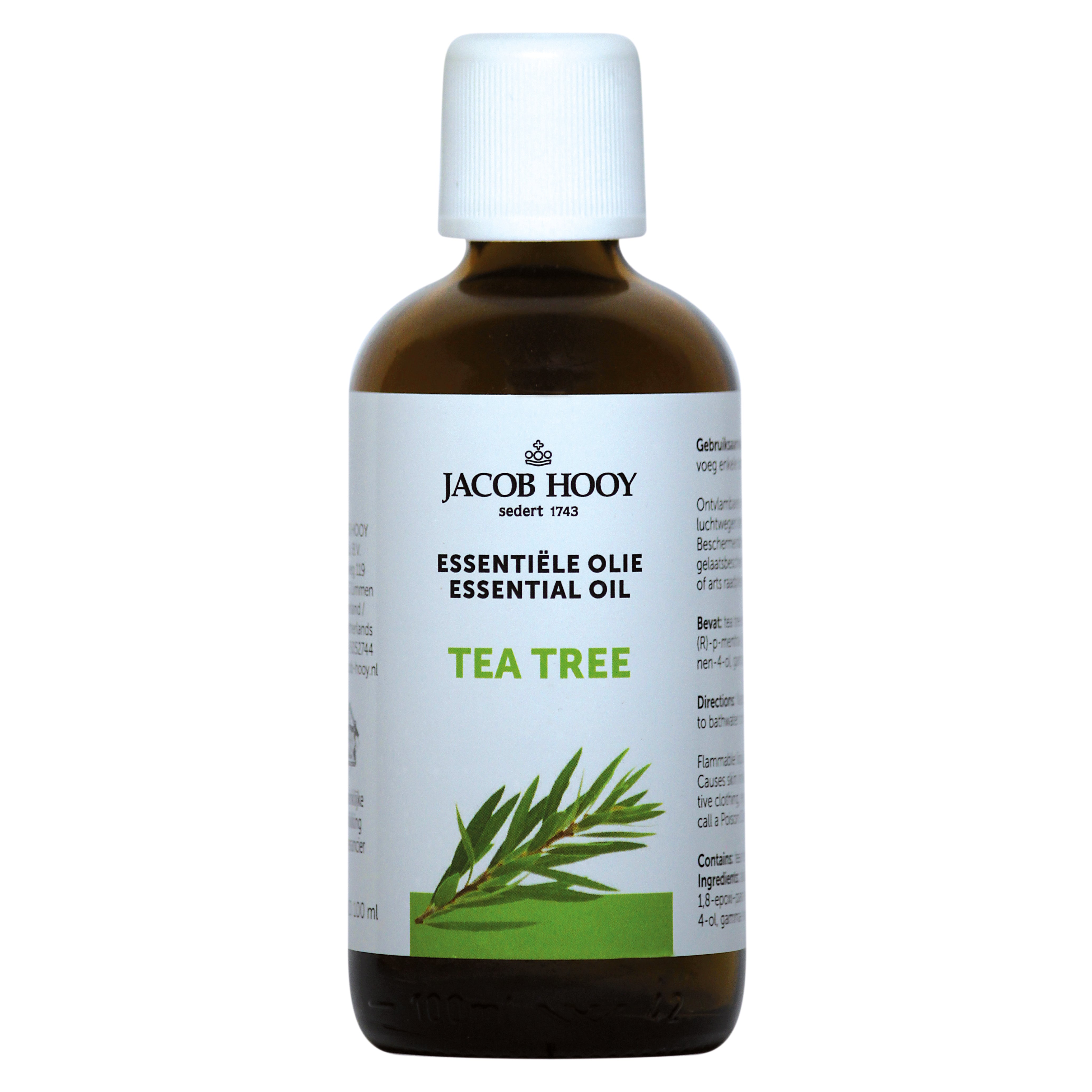 Jacob Hooy Tea tree olie 100.00 Milliliter