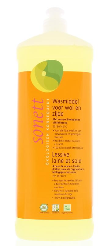 Sonett Wasmiddel wol & zijde 1 Liter