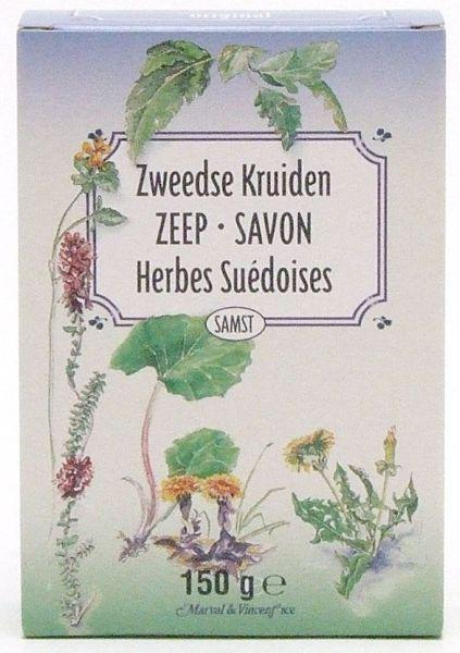 Marval&Vincent Zweedse kruiden zeep 150.00 Gram
