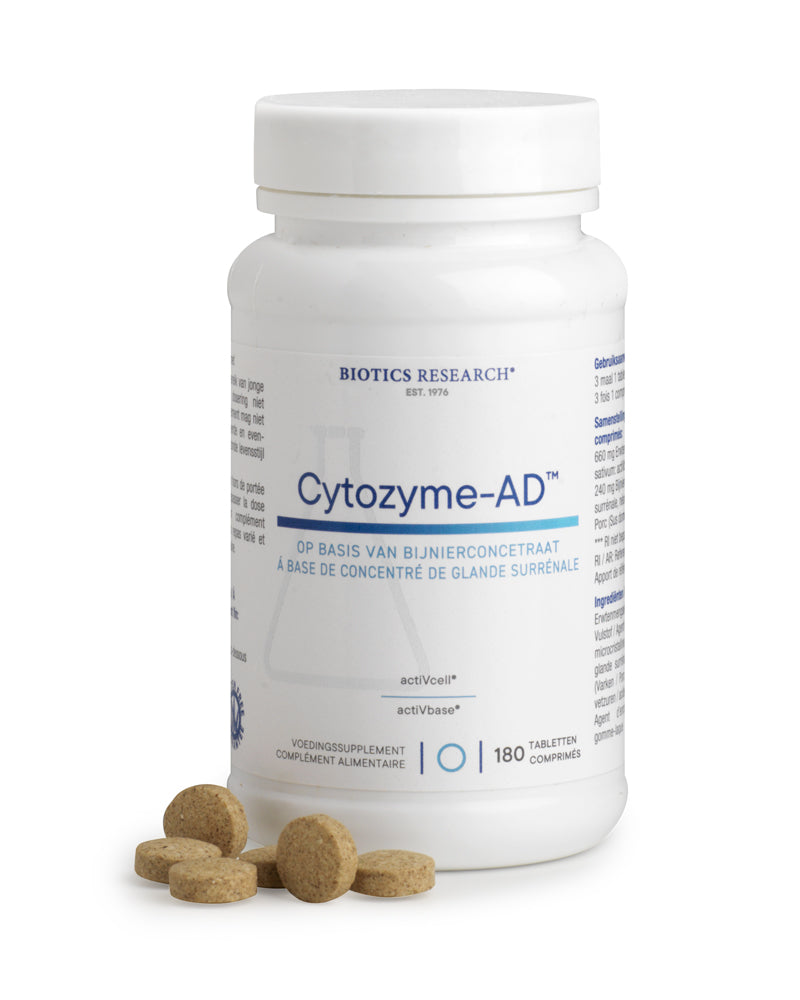 Biotics Cytozyme AD bijnier 180.00 Tabletten