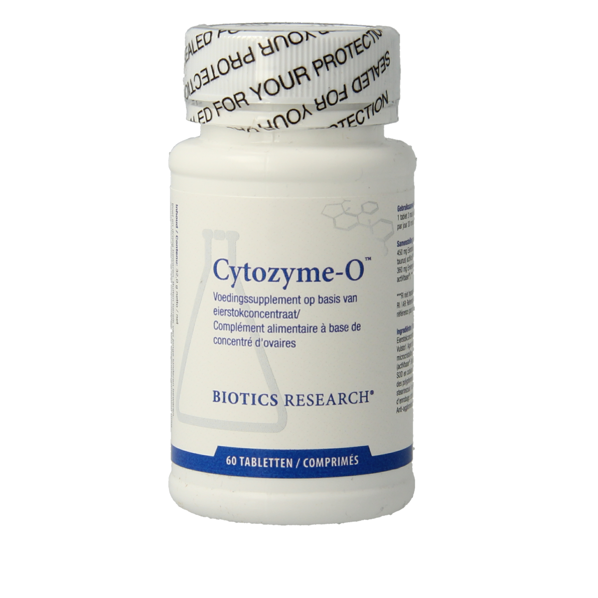 Biotics Cytozyme O eierstok 60.00 Tabletten
