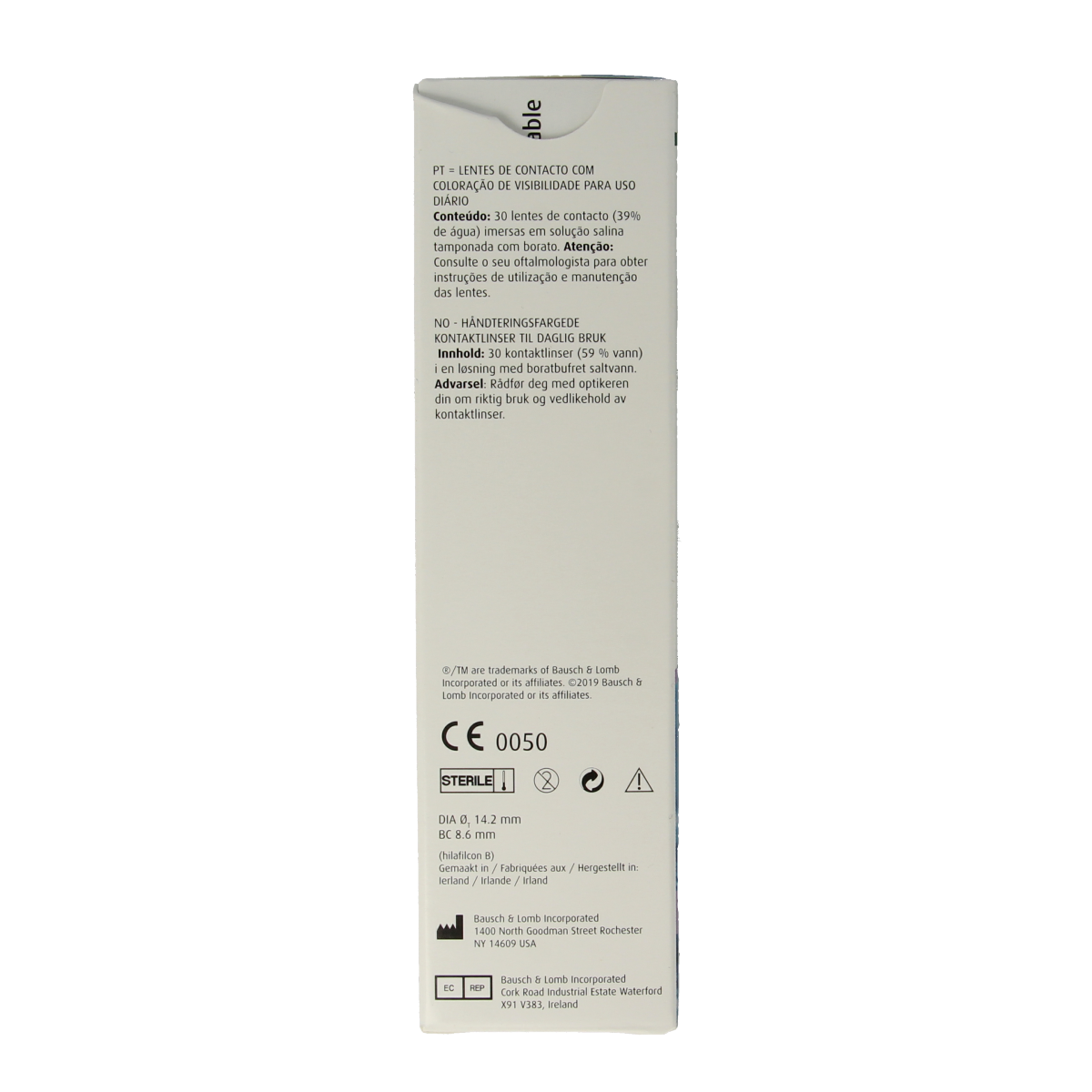 Bausch & Lomb Daglenzen -6.50 30.00 Stuks