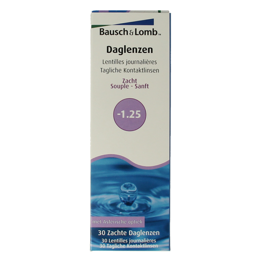 OTC Medical Daglenzen -1.25 30.00 Stuks