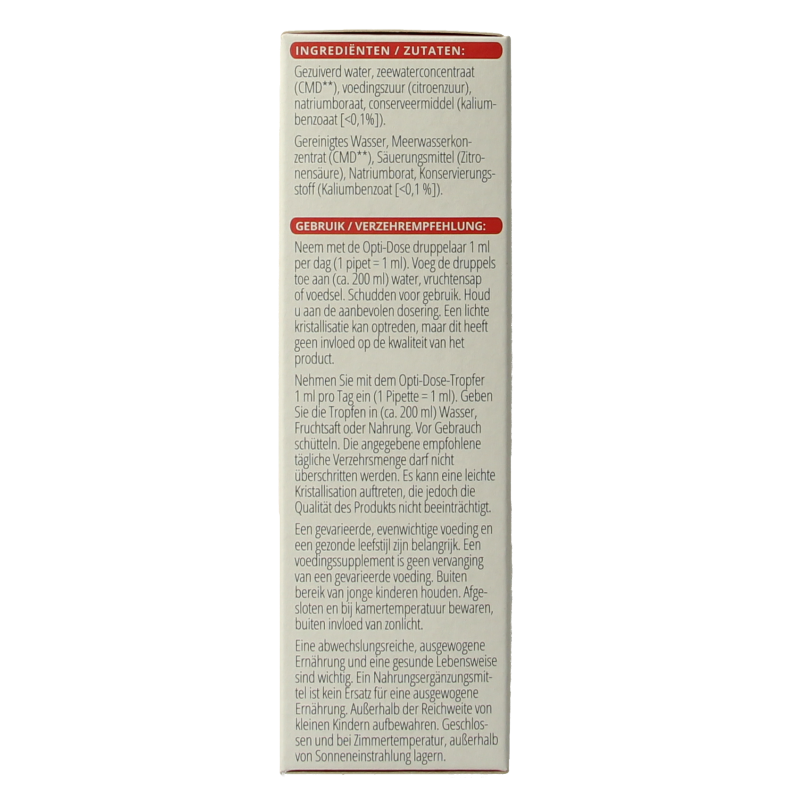 Vitals Elementair borium 60 Milliliter