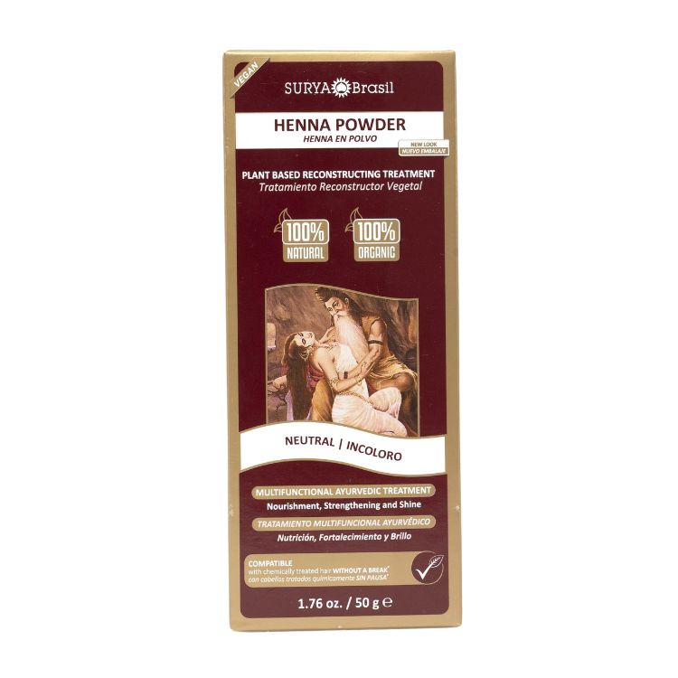 Surya Brasil Henna haarverf poeder neutraal 50.00 Gram