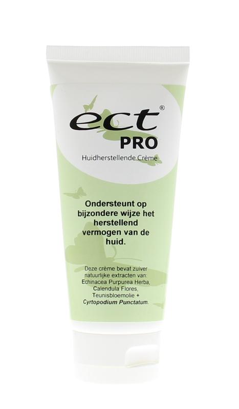 ECT Pro Lanette Creme huidherstellend in 100ml tube, soothing body care product for healthy skin.
