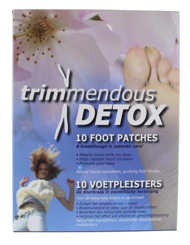 Trimmendous Detox foot patches 10.00 Stuks