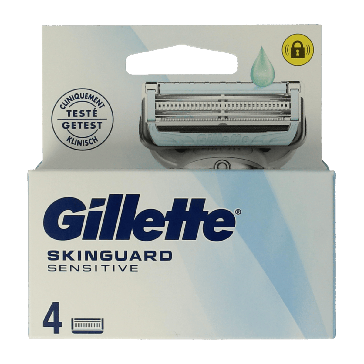 Gillette Scheerinstrumenten 4.00 Stuks Gillette Skinguard aloe vera mesjes regular 4.00 Stuks