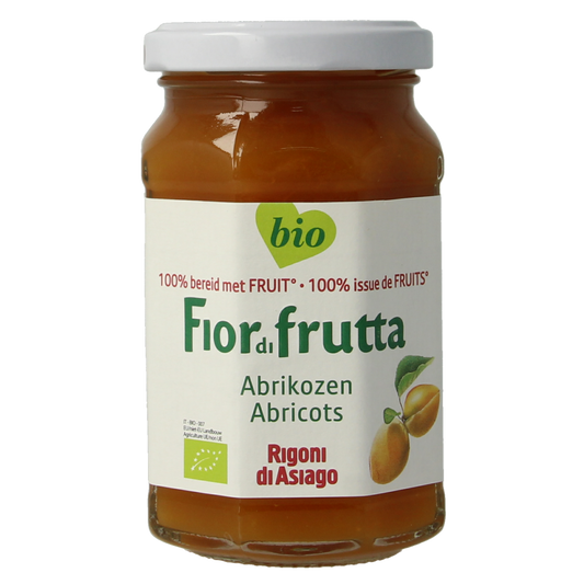 Fiordifrutta Abrikozenjam bio 250.00 Gram