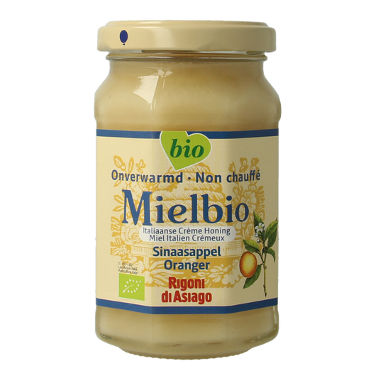 Mielbio Sinaasappel creme honing bio 300.00 Gram
