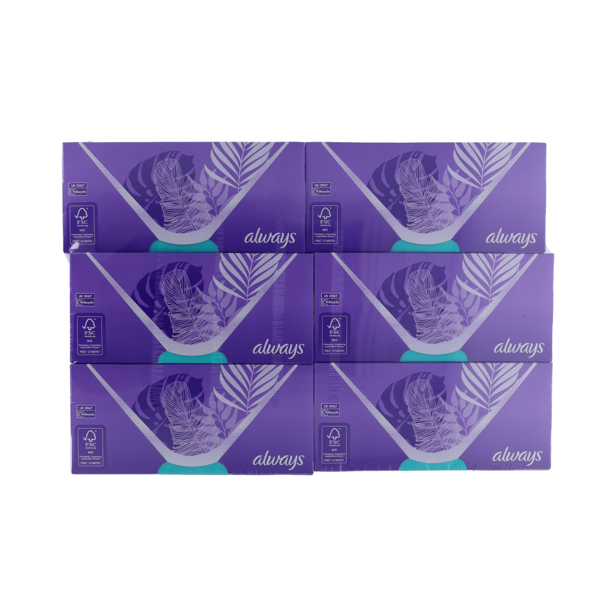 Always Inlegkruisjes daily fresh 180.00 Stuks