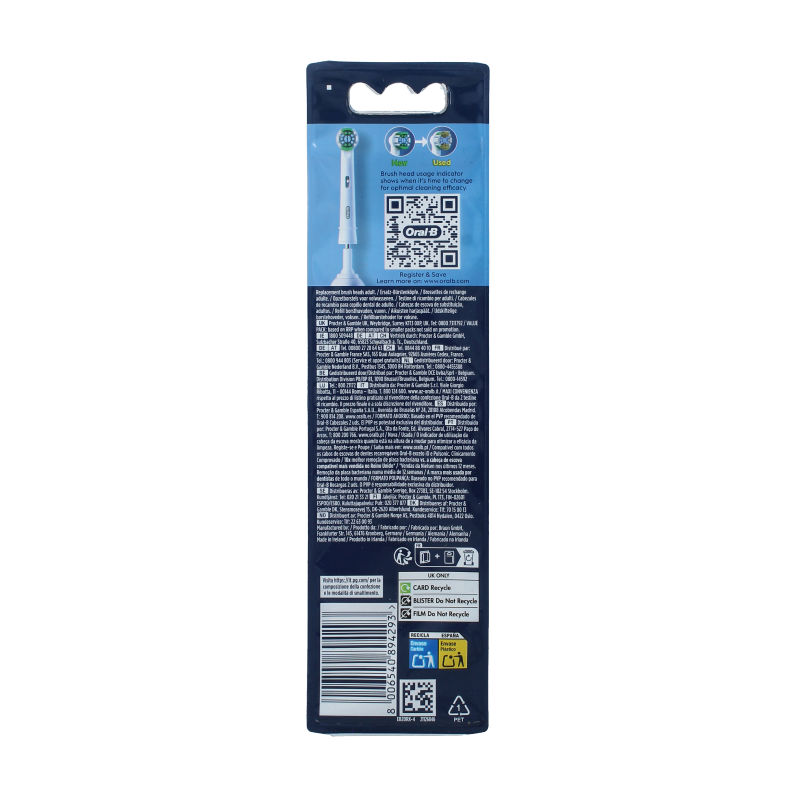 Oral B Opzetborstel precision clean 4 Stuks