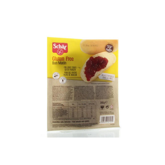 Schar Bon matin zoete broodjes glutenvrij 200 Gram