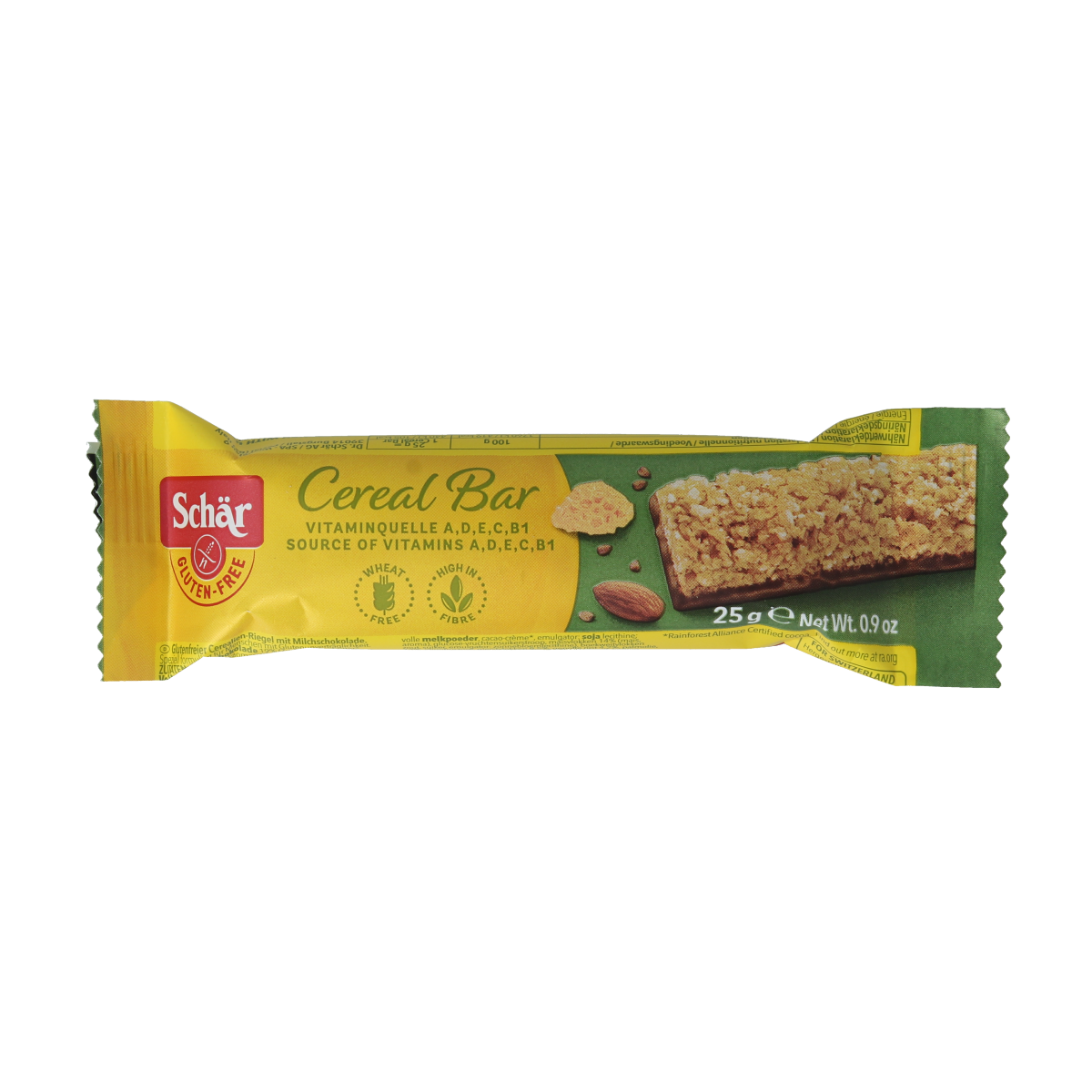 Schar Cereal bar glutenvrij 25.00 Gram