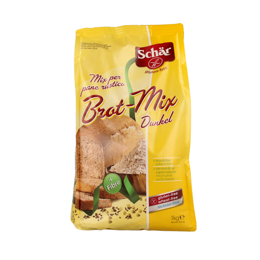 Schar Broodmix bruin glutenvrij 1 Kilogram