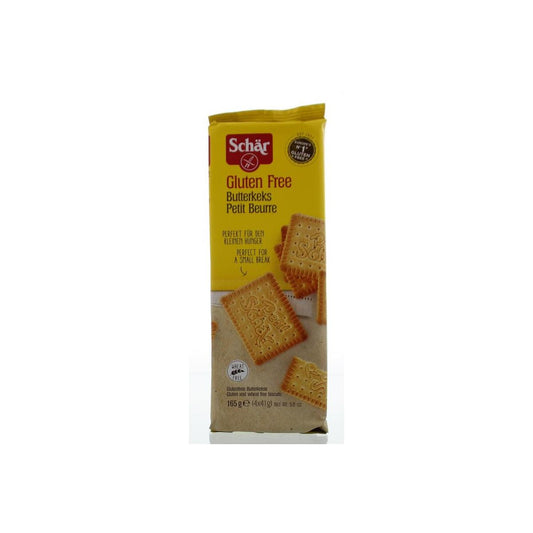 Schar Butterkeks biscuit glutenvrij 165 Gram