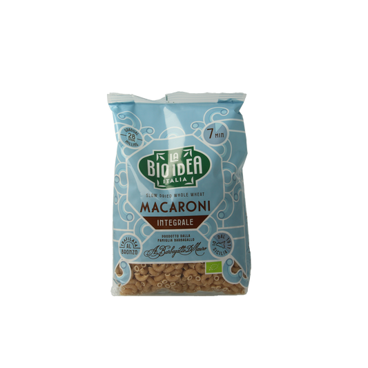 Bioidea Macaroni volkoren elleboogjes bio 500.00 Gram